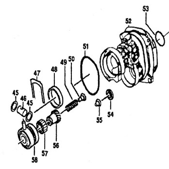 471011 Excentric gear set HDM1030