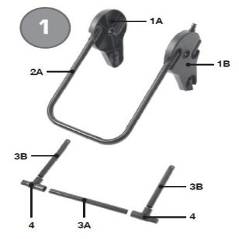 HTA1001 T-stuk wielbevestiging item 4