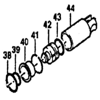 471009 Piston complete HDM1030