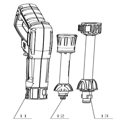 480823 Variable pressure lance GRM1031