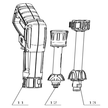 480823 Variable pressure lance GRM1031