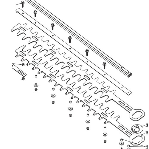 410779 Blade 1 Pcs HTM1001