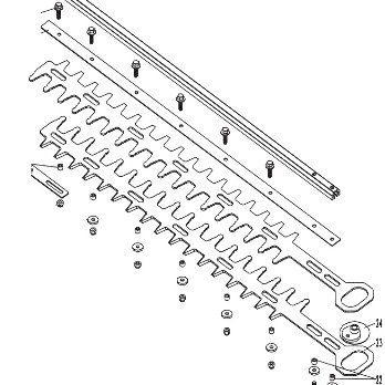 410779 Blade 1 Pcs HTM1001