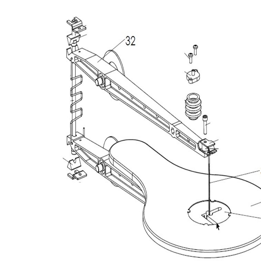 411100 Upper and lower arm	SSM1007