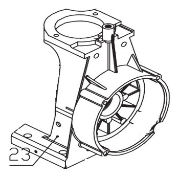 470048 Crankcase CRM1042