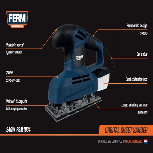 PSM1034 Vlakschuurmachine