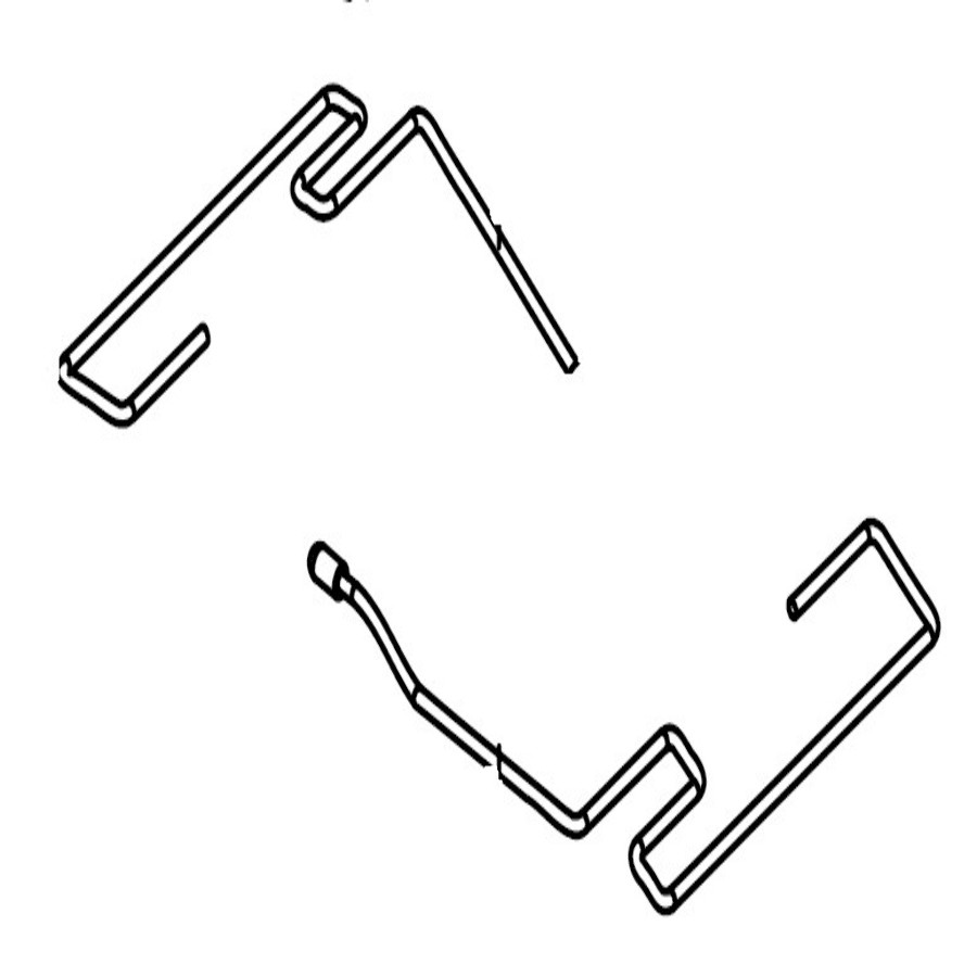 400877 Paper clamp 2pcs PSM1024