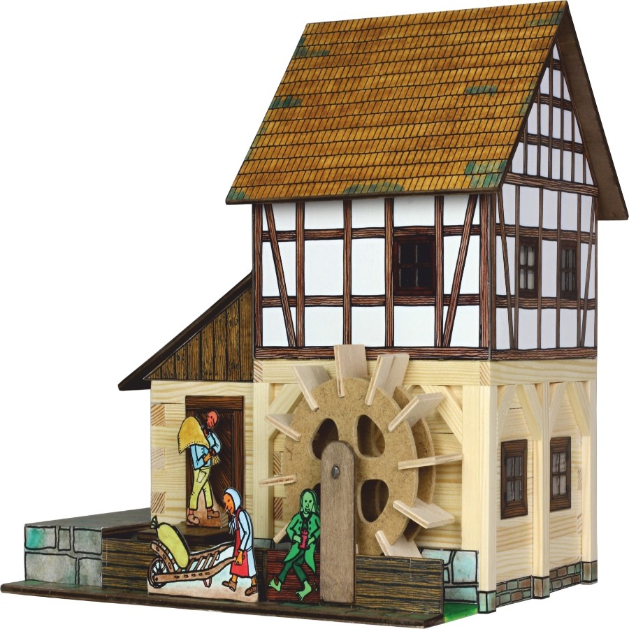 W39 TIMBERED WATERMILL WATERMOLEN