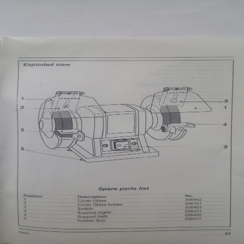 206411 Rubbervoet