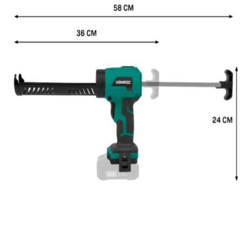 Accu Kitspuit 20V EXCL. ACCU EN SNELLADER
