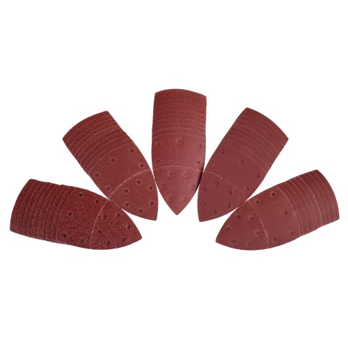 PS801AA Schuurpapierset voor handpalmschuurmachines 50 stuks - 100x150mm