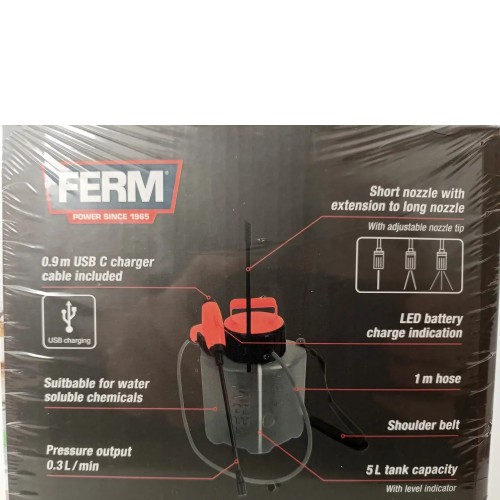 PSM1040 Reserve TANK voor Rug Drukspuit 5L 4V