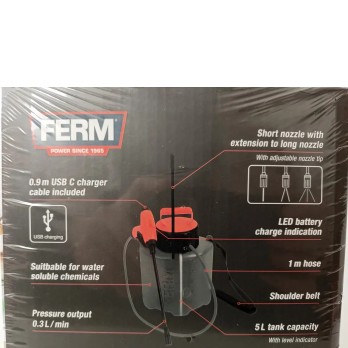 PSM1040 Reserve TANK voor Rug Drukspuit 5L 4V