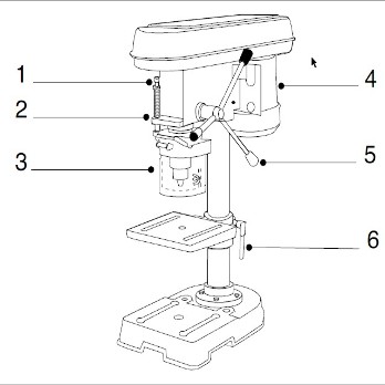 Diepte instelling TDM1022