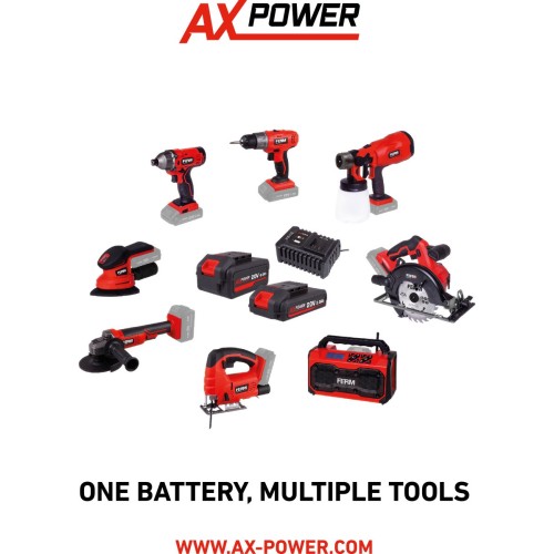 SGM1024 AX-Power Accu - Tacker - Nietpistool - Spijkerpistool - 20V