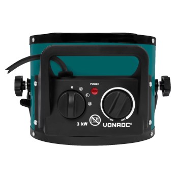 EH502AC Elektrische heater / Straalkachel met ventilatiestand – 3000W | 3 standen