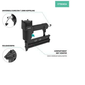 CT504CA  Combitacker spijker en niet pistool lucht
