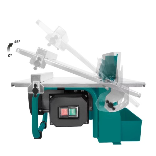 TC502AC Tegelzaagmachine 600W Ø180mm | Incl. diamant zaagblad TC502AC Tegelzaagmachine 600W Ø180mm | Incl. diamant zaagblad