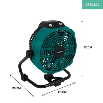 CF501DC Ventilator 20V - excl. 20V accu en snellader