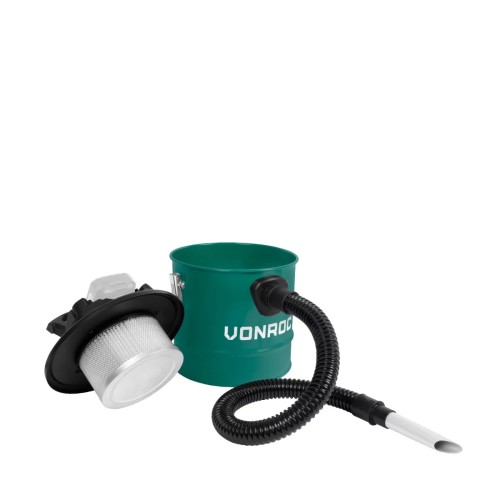 VC507DC Accu aszuiger 20V – 12L reservoir – HEPA-filter | Excl. accu en snellader