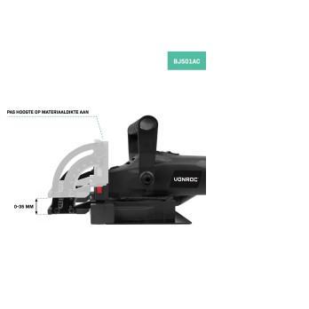 BJ501AC Lamellenfrees 900W