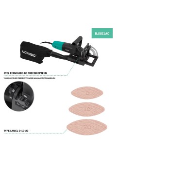 BJ501AC Lamellenfrees 900W