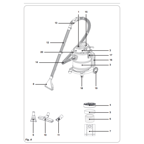 Zuigbuis  VCM1011 (item12)