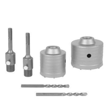 RH803AA Gatenzaag set SDS-Plus – 2-delig - 68-82mm | Universeel