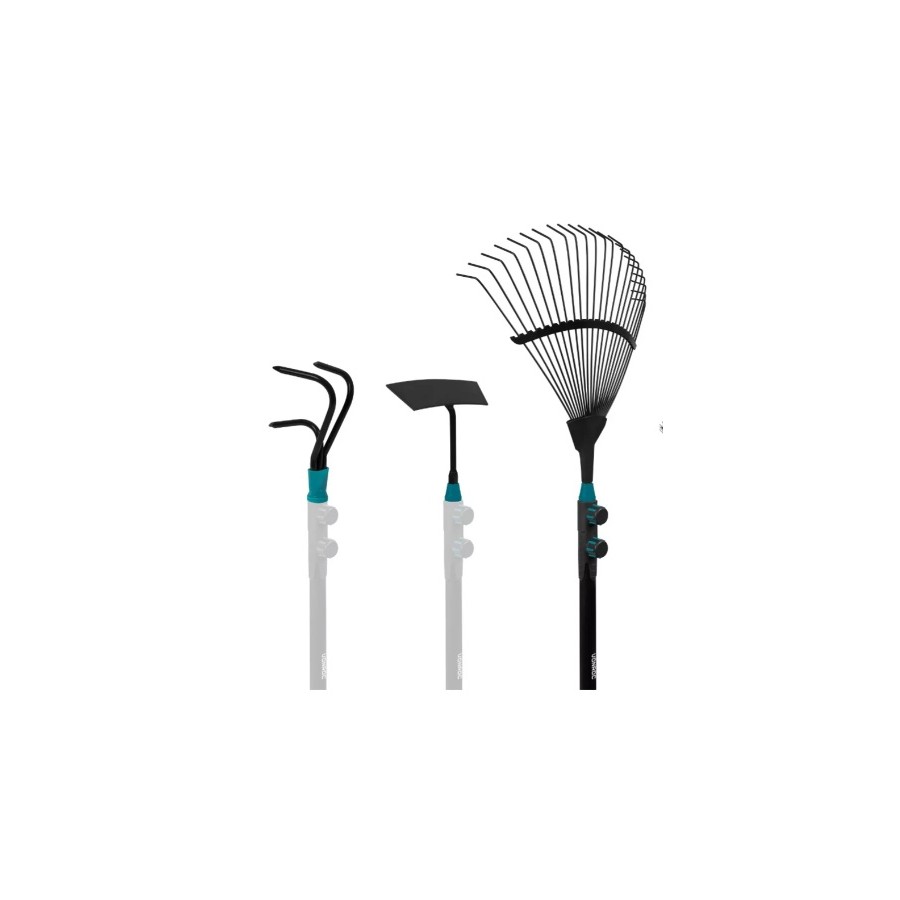 GC517XX  Tuinset,  Hark, schoffel en cultivator