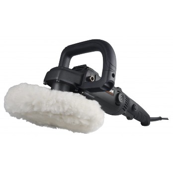 AGM1120P FERM Industrial – Poetsmachine – 1400W – Ø180MM – 4m rubberen kabel – Incl. 2 polijstschijven