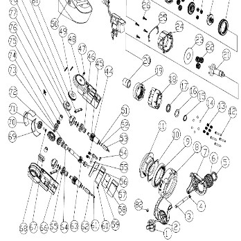 409556 Chuck complete incl gearbox