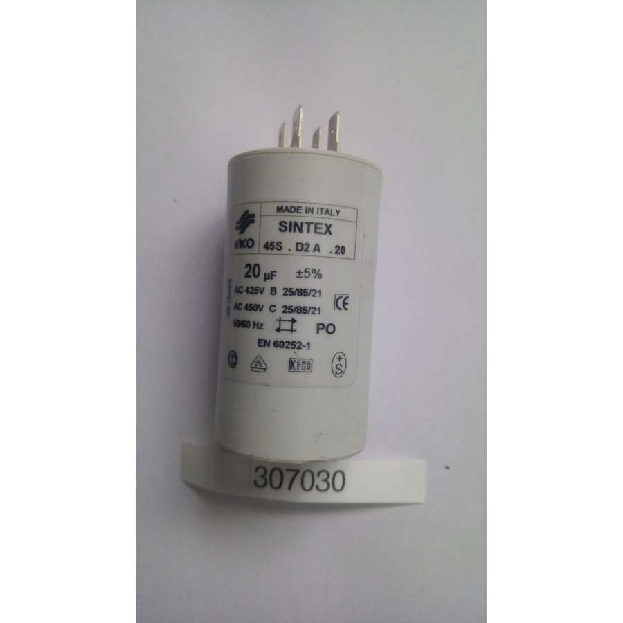 307030 Condensator 20 µF