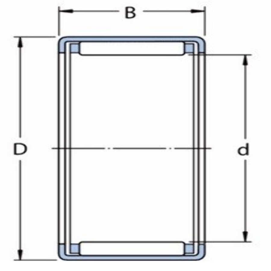 409856 Naald Lager HK0808