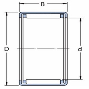 409856 Naald Lager HK0808