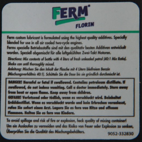 Ferm Florin engine olie