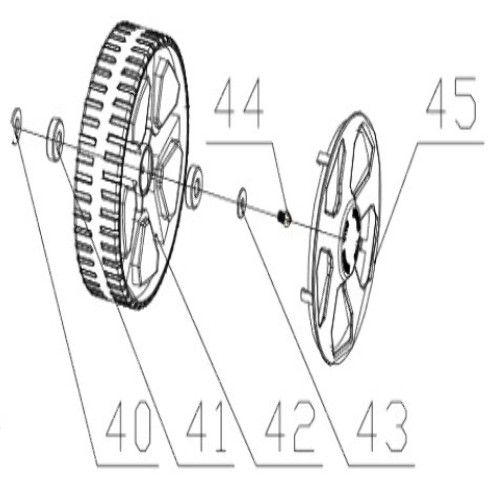 402037 wiel compleet